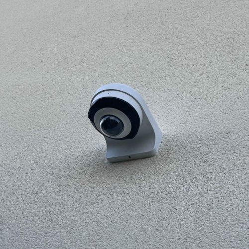 Caméra de vidéosurveillance installée par MSE électricien Loire-Atlantique